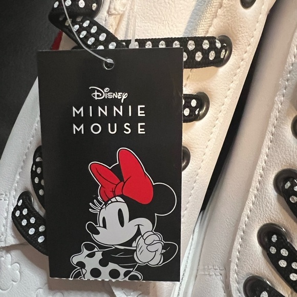 Disney Minnie Mouse Women's Low-top Court Sneakers. NWT - Picture 6 of 7